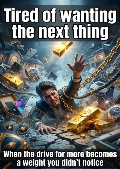 'Cover von Tired of wanting the next thing'-Cover