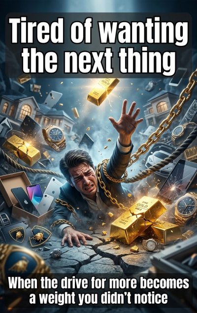 'Cover von Tired of wanting the next thing'-Cover