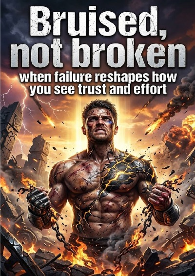 'Cover von Bruised, not broken'-Cover