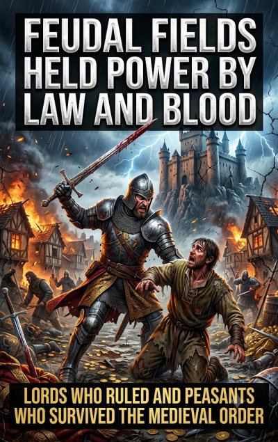 'Cover von Feudal fields held power by law and blood'-Cover