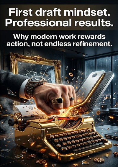'Cover von First draft mindset. Professional results.'-Cover