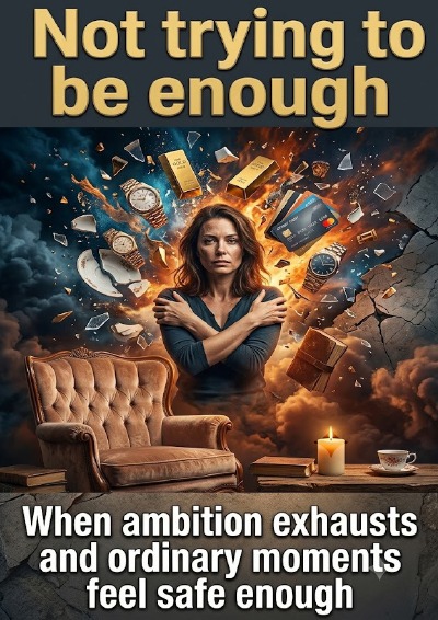 'Cover von Not trying to be enough'-Cover