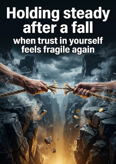 'Cover von Holding steady after a fall'-Cover
