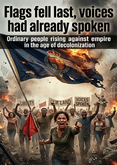 'Cover von Flags fell last, voices had already spoken'-Cover