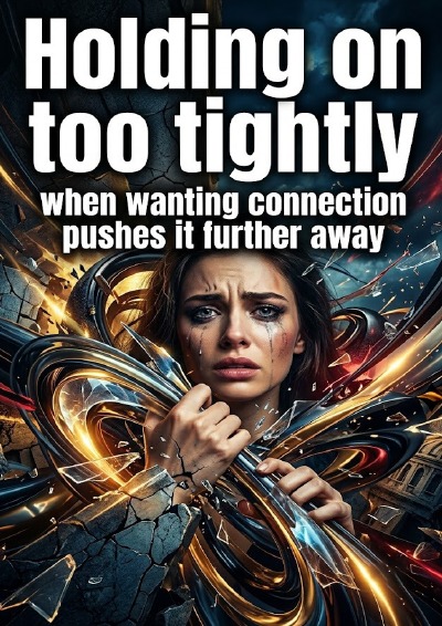 'Cover von Holding on too tightly'-Cover