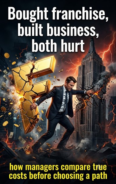 'Cover von Bought franchise, built business, both hurt'-Cover