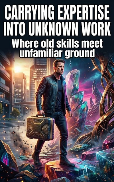 'Cover von Carrying expertise into unknown work'-Cover