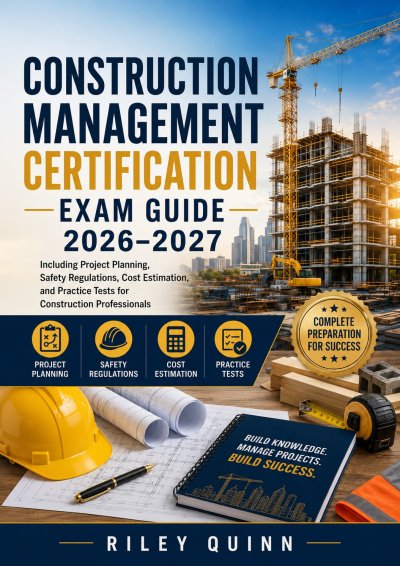 'Cover von Construction Management Certification Exam Guide 2026–2027'-Cover