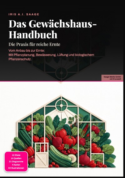 'Cover von Das Gewächshaus-Handbuch: Die Praxis für reiche Ernte'-Cover