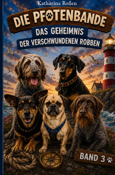 'Cover von Die Pfotenbande – Das Geheimnis der verschwundenen Robben'-Cover