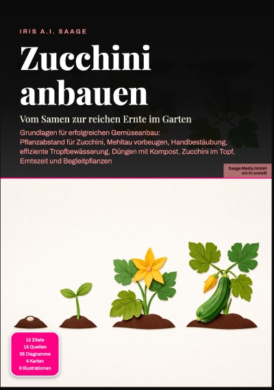 'Cover von Zucchini anbauen: Vom Samen zur reichen Ernte im Garten'-Cover