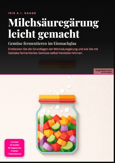 'Cover von Milchsäuregärung leicht gemacht: Gemüse fermentieren im Einmachglas'-Cover
