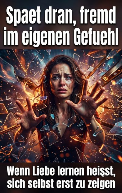 'Cover von Spaet dran, fremd im eigenen Gefuehl'-Cover