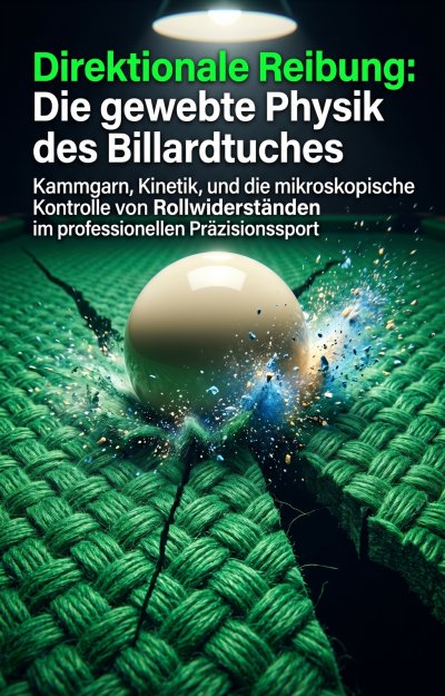 'Cover von Direktionale Reibung: Die gewebte Physik des Billardtuches'-Cover