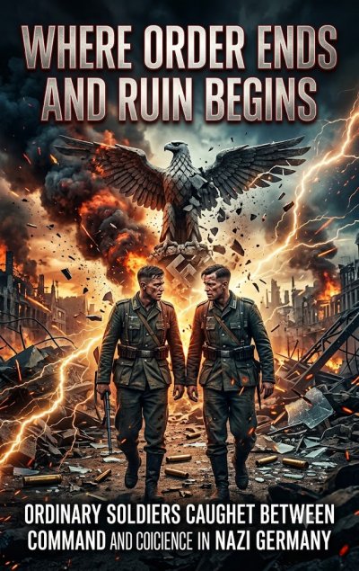 'Cover von Where Order Ends and Ruin Begins'-Cover