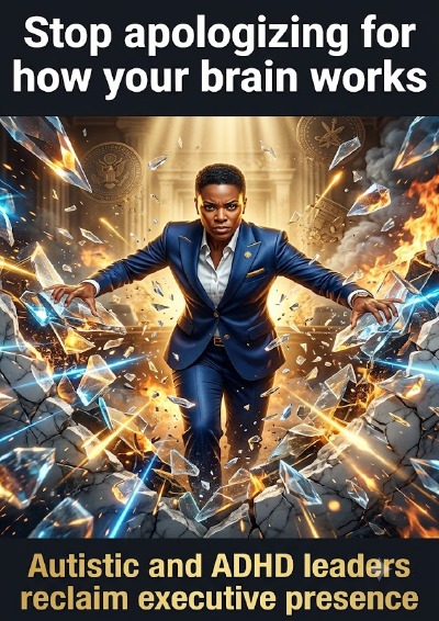 'Cover von Stop apologizing for how your brain works'-Cover