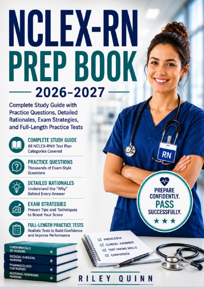 'Cover von NCLEX-RN Prep Book 2026–2027'-Cover