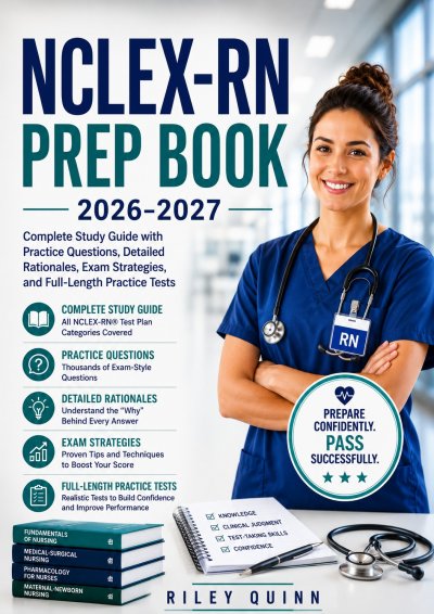 'Cover von NCLEX-RN Prep Book 2026–2027'-Cover