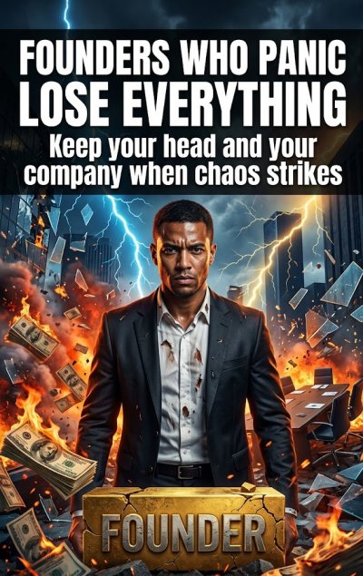 'Cover von Founders who panic lose everything'-Cover