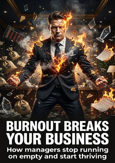 'Cover von Burnout Breaks Your Business'-Cover