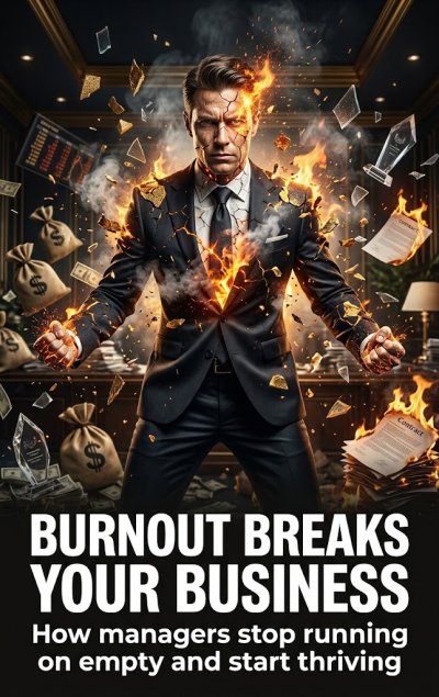 'Cover von Burnout Breaks Your Business'-Cover