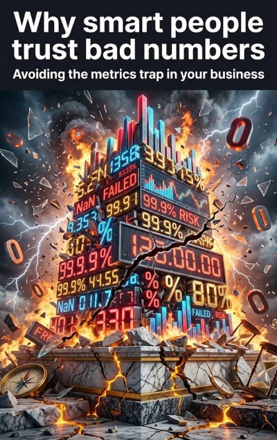 'Cover von Why smart people trust bad numbers'-Cover