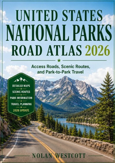 'Cover von United States National Parks Road Atlas 2026'-Cover