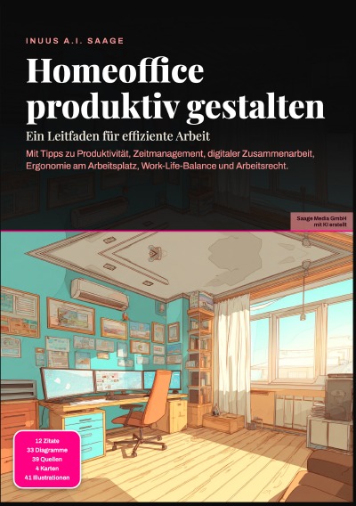 'Cover von Homeoffice produktiv gestalten: Ein Leitfaden für effiziente Arbeit'-Cover