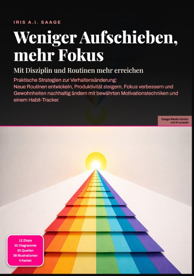 'Cover von Weniger Aufschieben, mehr Fokus: Mit Disziplin und Routinen mehr erreichen'-Cover