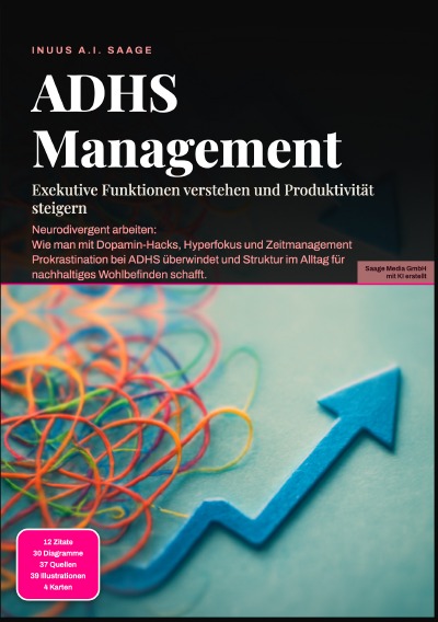 'Cover von ADHS Management: Exekutive Funktionen verstehen und Produktivität steigern'-Cover
