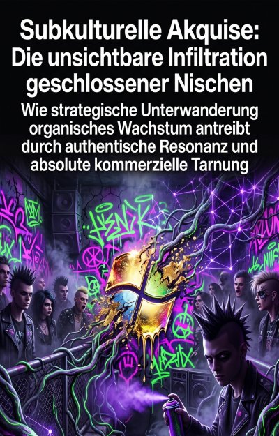 'Cover von Subkulturelle Akquise: Die unsichtbare Infiltration geschlossener Nischen'-Cover