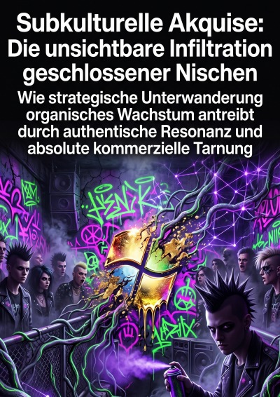 'Cover von Subkulturelle Akquise: Die unsichtbare Infiltration geschlossener Nischen'-Cover