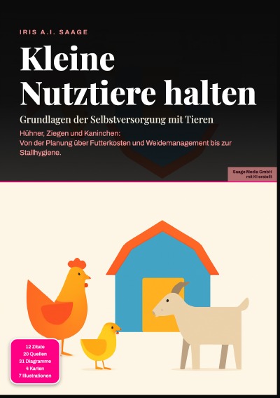'Cover von Kleine Nutztiere halten: Grundlagen der Selbstversorgung mit Tieren'-Cover
