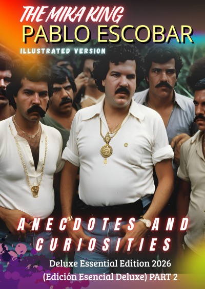 'Cover von PABLO ESCOBAR: Anecdotes and Curiosities (Deluxe Essential Edition 2026) PART 3– The Mika King  PABLO ESCOBAR: THE MIKA KING, Part 3'-Cover
