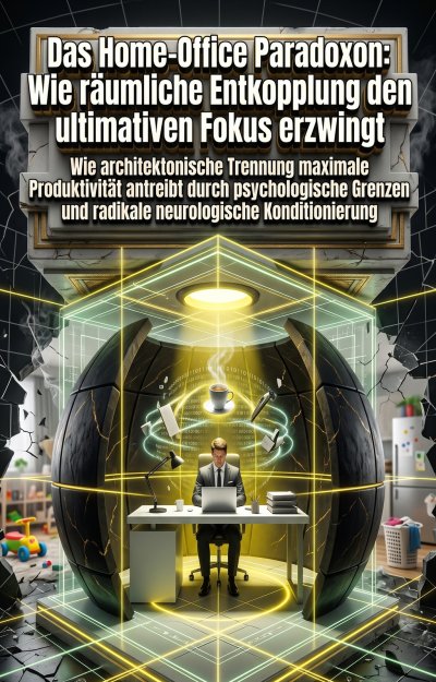 'Cover von Das Home-Office Paradoxon: Wie räumliche Entkopplung den ultimativen Fokus erzwingt'-Cover