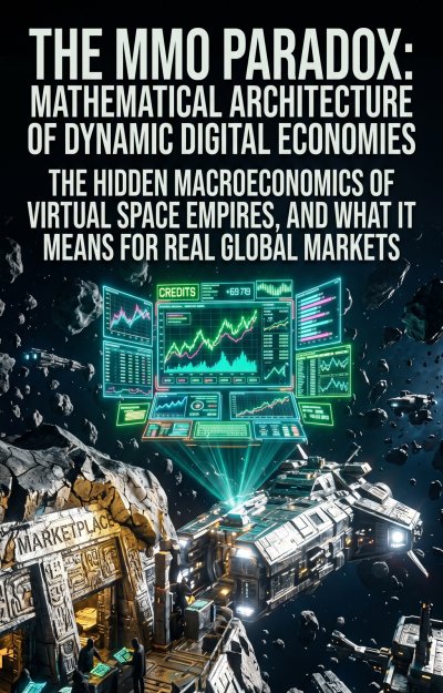 'Cover von The MMO Paradox: Mathematical Architecture of Dynamic Digital Economies'-Cover