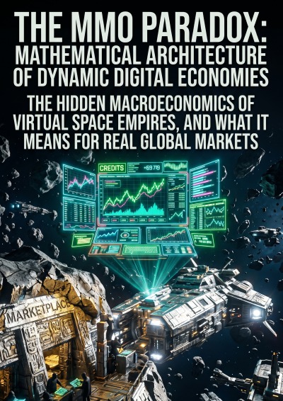 'Cover von The MMO Paradox: Mathematical Architecture of Dynamic Digital Economies'-Cover