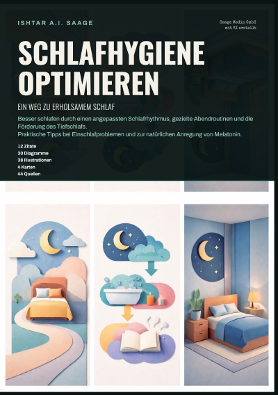 'Cover von Schlafhygiene optimieren: Ein Weg zu erholsamem Schlaf'-Cover