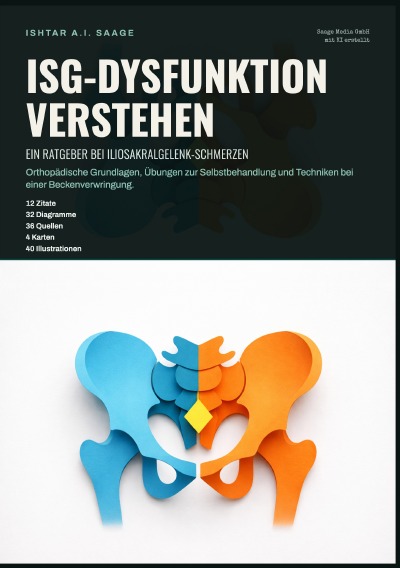'Cover von ISG-Dysfunktion verstehen: Ein Ratgeber bei Iliosakralgelenk-Schmerzen'-Cover