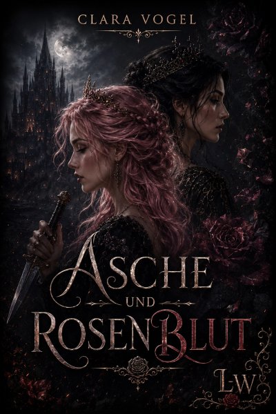 'Cover von Asche und Rosenblut'-Cover