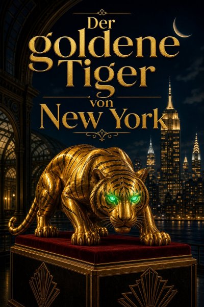 'Cover von Der goldene Tiger von New York'-Cover