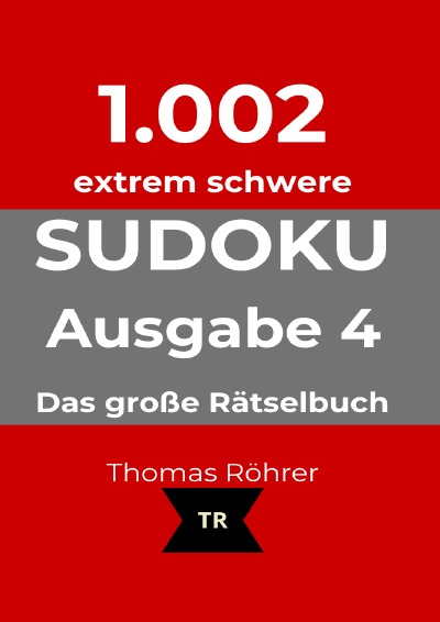 'Cover von 1.002er Sudoku extrem schwer'-Cover