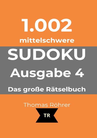 'Cover von 1.002er Sudoku mittelschwer'-Cover