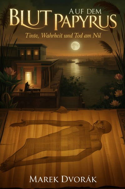 'Cover von Blut auf dem Papyrus'-Cover