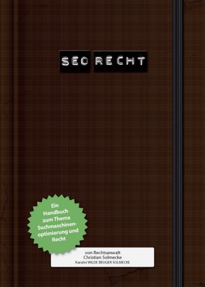 'SEO Recht'-Cover