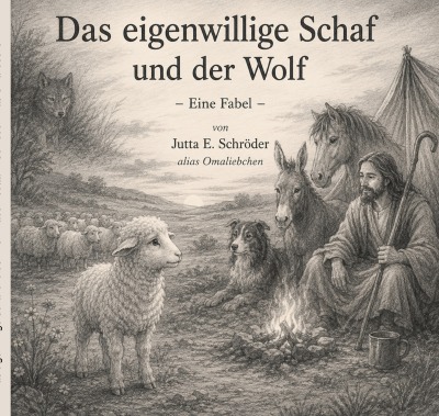 'Cover von Das eigenwillige Schaf und der Wolf – Fabel'-Cover
