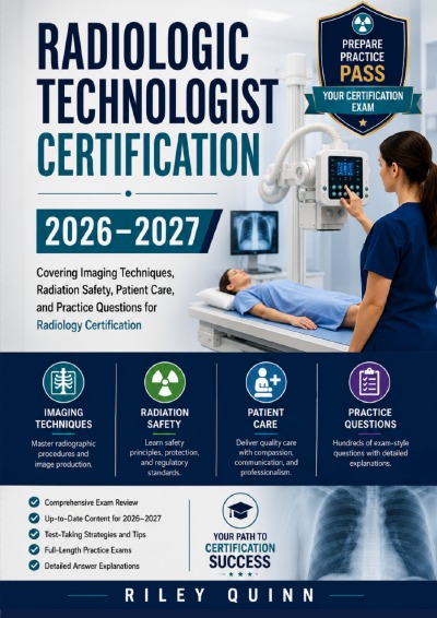 'Cover von Radiologic Technologist Certification Exam Guide 2026–2027'-Cover