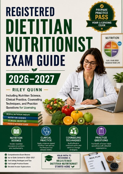 'Cover von Registered Dietitian Nutritionist Exam Guide 2026–2027'-Cover