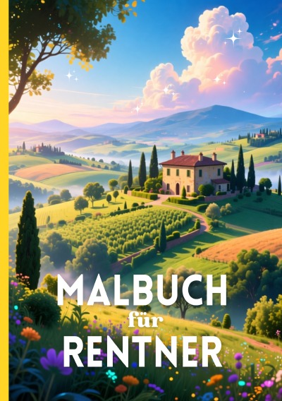 'Cover von Malbuch für Rentner'-Cover