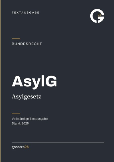 'Cover von AsylG – Asylgesetz'-Cover
